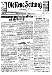 Die neue Zeitung