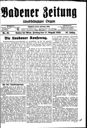 Badener Zeitung