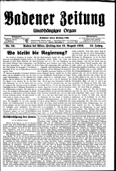 Badener Zeitung