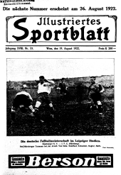 Illustriertes (Österreichisches) Sportblatt