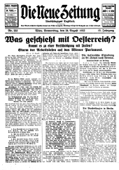 Die neue Zeitung