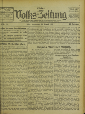 (Österreichische) Volks-Zeitung