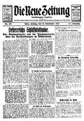 Die neue Zeitung