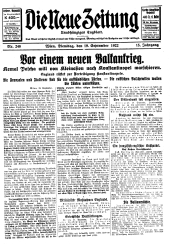 Die neue Zeitung