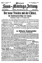 Wiener Sonn- und Montags-Zeitung