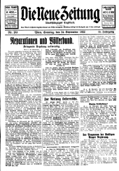 Die neue Zeitung
