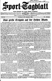 (Wiener) Sporttagblatt