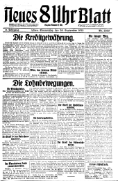 Neues 8 Uhr Blatt