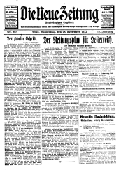 Die neue Zeitung