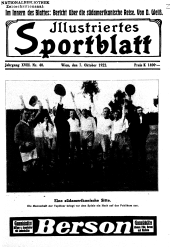 Illustriertes (Österreichisches) Sportblatt