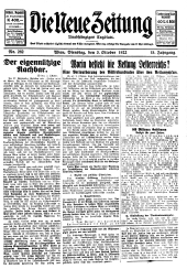 Die neue Zeitung