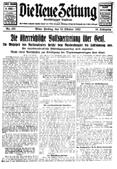 Die neue Zeitung