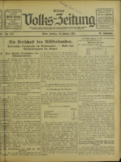 (Österreichische) Volks-Zeitung