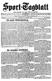 (Wiener) Sporttagblatt