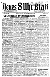 Neues 8 Uhr Blatt