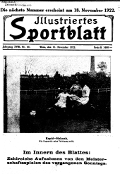 Illustriertes (Österreichisches) Sportblatt