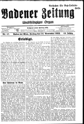 Badener Zeitung