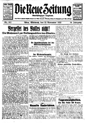 Die neue Zeitung