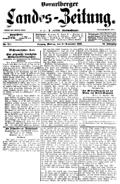 Vorarlberger Landes-Zeitung