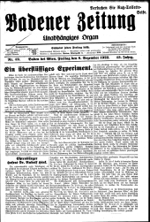 Badener Zeitung