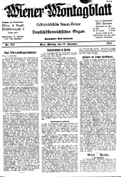 Wiener Montagblatt