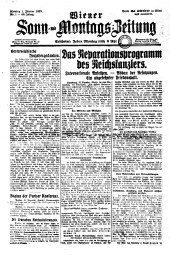 Wiener Sonn- und Montags-Zeitung