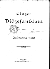 Übersicht: Jahrgangstitelblatt