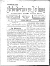 Arbeiterinnen Zeitung