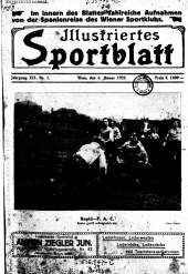 Illustriertes (Österreichisches) Sportblatt