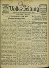 (Österreichische) Volks-Zeitung