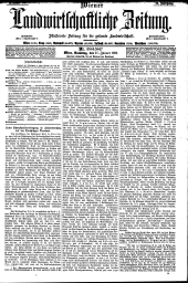 Wiener Landwirtschaftliche Zeitung