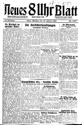 Neues 8 Uhr Blatt