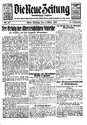 Die neue Zeitung