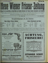 Neue Wiener Friseur-Zeitung