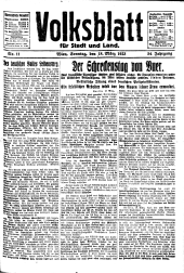 Volksblatt für Stadt und Land