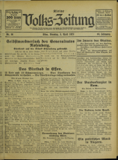 (Österreichische) Volks-Zeitung