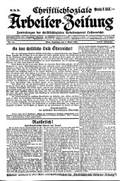 Christlich-soziale Arbeiter-Zeitung