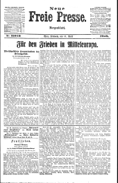 Neue Freie Presse