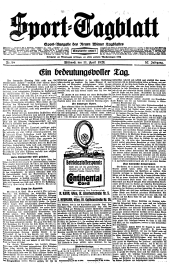 (Wiener) Sporttagblatt