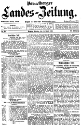 Vorarlberger Landes-Zeitung