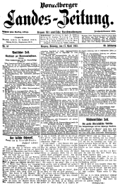 Vorarlberger Landes-Zeitung