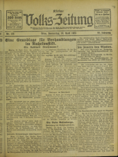 (Österreichische) Volks-Zeitung