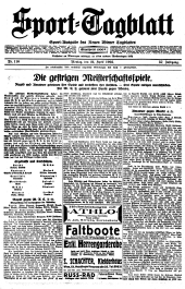 (Wiener) Sporttagblatt