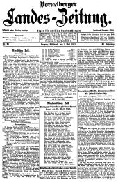 Vorarlberger Landes-Zeitung