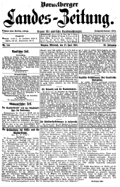 Vorarlberger Landes-Zeitung