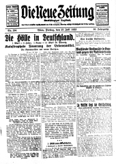 Die neue Zeitung