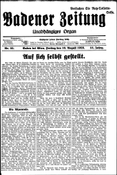 Badener Zeitung