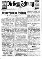 Die neue Zeitung