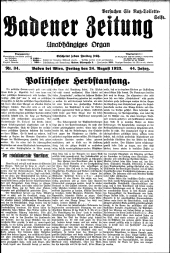 Badener Zeitung