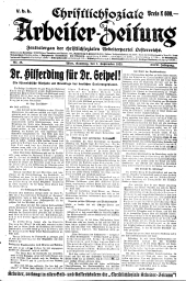 Christlich-soziale Arbeiter-Zeitung